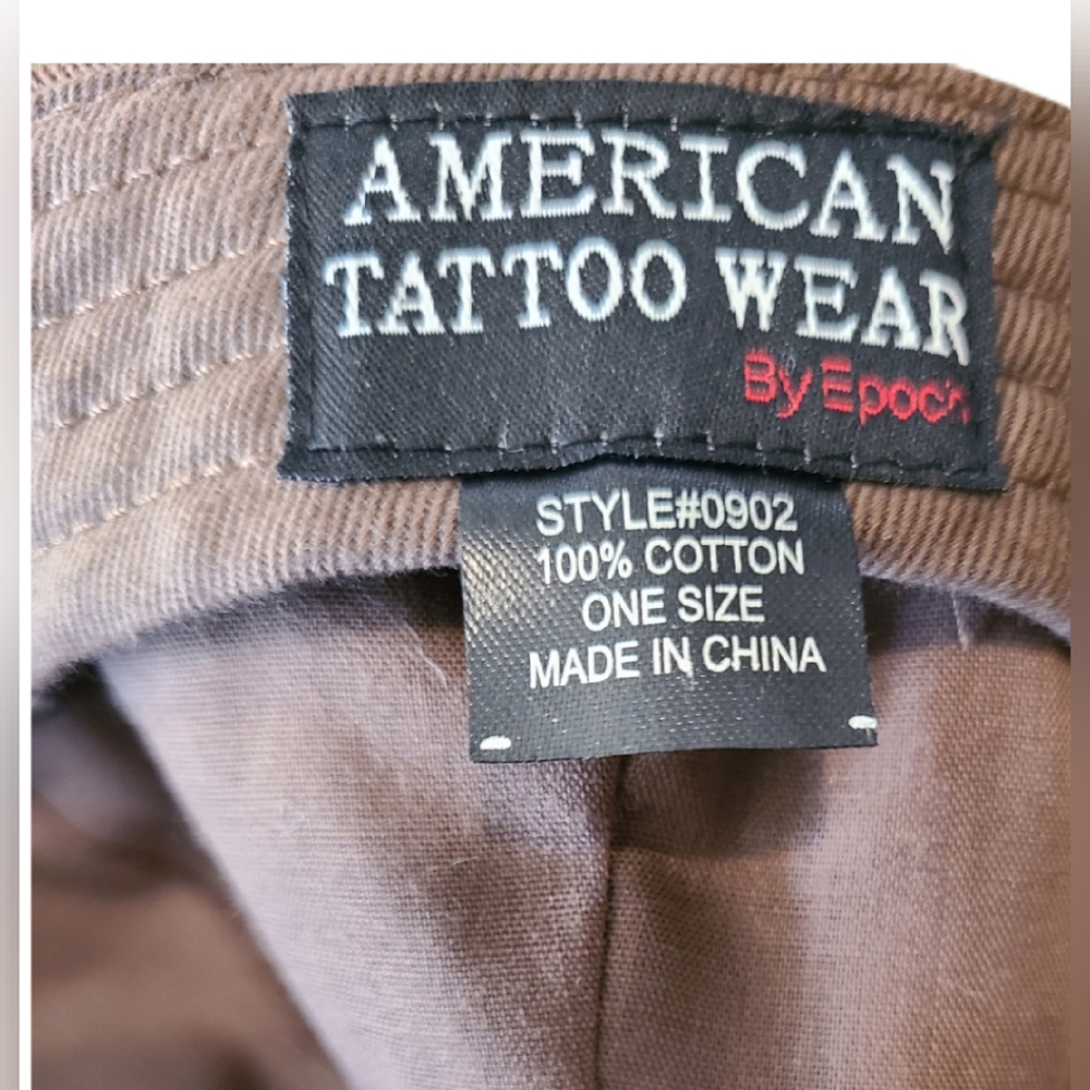 AMERICAN TATTOO by Epoch CROSS DETAILED HAT - Picture 7 of 8